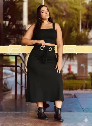 Conjunto Plus Size 