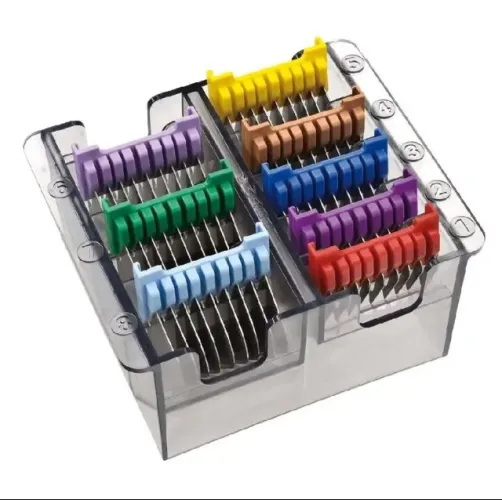 Kit 8 Pentes Máquinas de Tosa Wahl Bravura