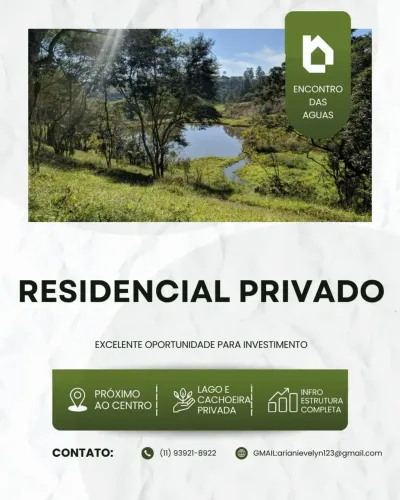Seu Refúgio em Igaratá! Lotes de 600m² com Cachoeira e Lago Privativos