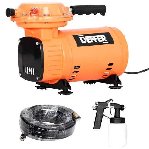 Compressor Elétrico Para Pintura 250w Bivolt C/ Acessórios Completos 