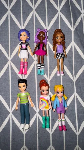 Lote de bonecas polly pocket