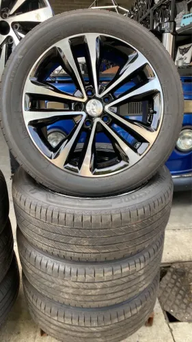  Jg Rodas Aro 18 Sonata / Azera / Creta 5x114 + Pneus Bridgestone ?