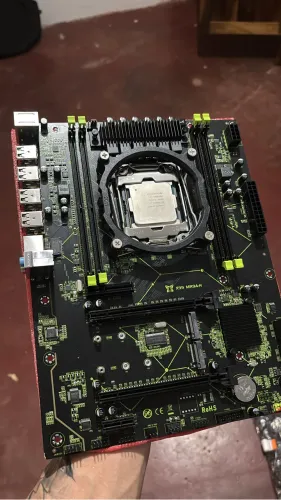 Kit PC Gamer X99 + Xeon E5-2680 V4 14 Cores + Fonte 500W + Cooler RGB