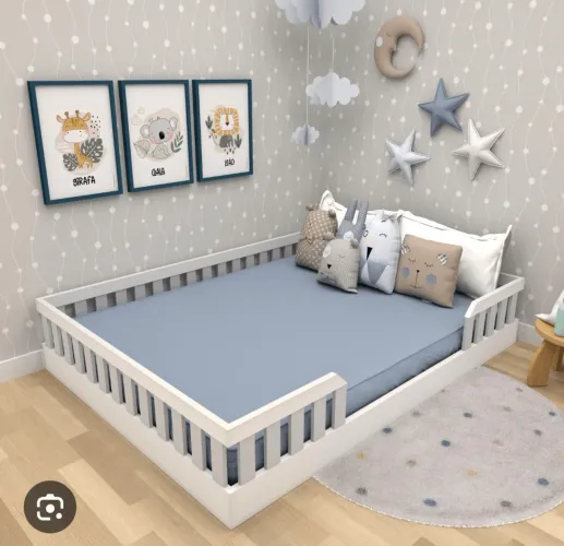 Cama montessoriana casal