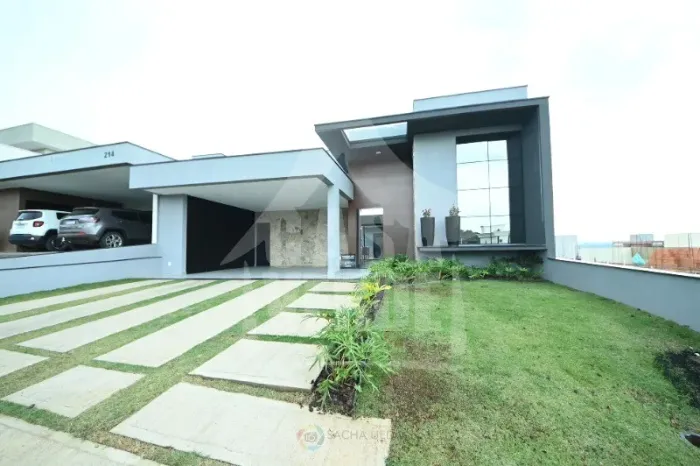 Casa de luxo em condomínio à venda em Indaiatuba-SP, Residencial London Park: 3 suítes, 2 