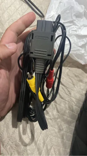 Cabo av super Nintendo ou Nintendo 64 original 