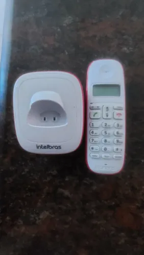 Telefone sem Fio com TS 7510 Vermelho Intelbras