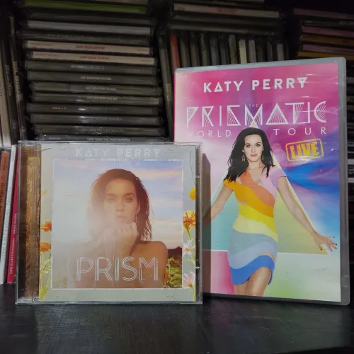 Cd katy perry prism + dvd prismatic world tour
