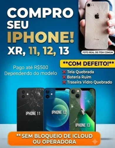 iPhone 11 Com Defeito