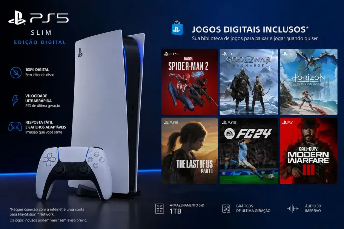 PS5 slim + garantia
