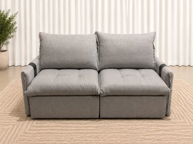 Sofa cama Lis 2 metros / d28 / sem caixa / pronta entrega