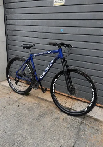 Bicicleta aro 29 alumínio quadro 19 revisada com nota