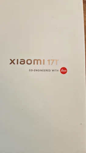 Xiaomi 17T 256GB Preto LACRADO Leica | Lançamento 2026 (antes de chegar ao Brasil)