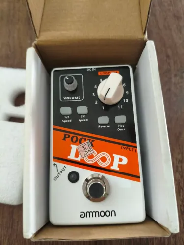 Pedal de Looper Pock Loop Ammoon