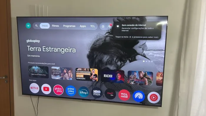 Televisão 75 polegadas