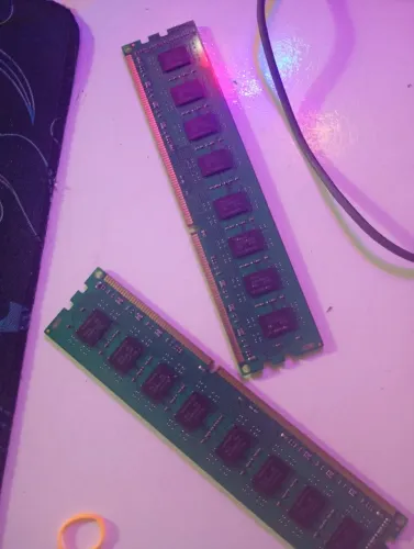 Pente de memória ram 8 gb dual