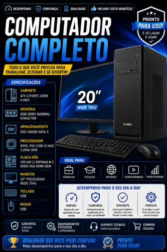 CPU INTEL CORE I5 3450 3.2GHZ (NOVO NA CAIXA)