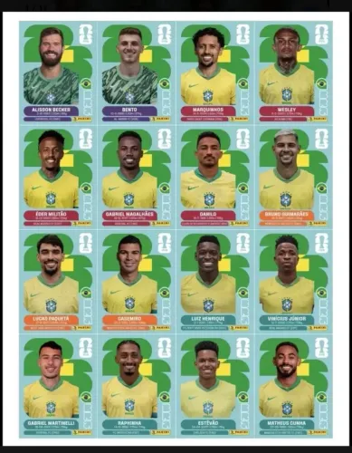 Figurinhas da Copa do Mundo 2026 PDF