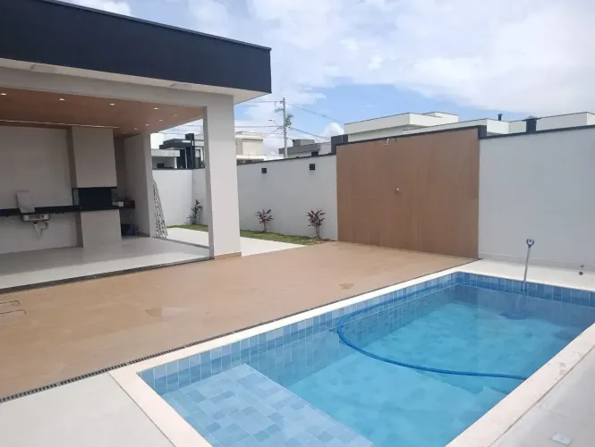 DR - Imóvel para venda com 166 m² com 3 quartos, sendo 1 suíte, Piscina -  Residencial San