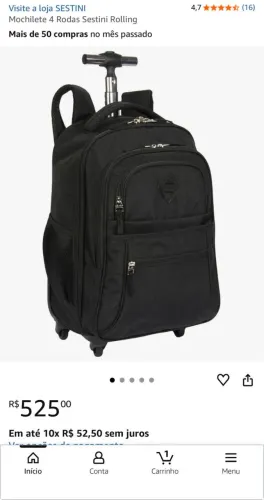 Mochila escolar Sestine