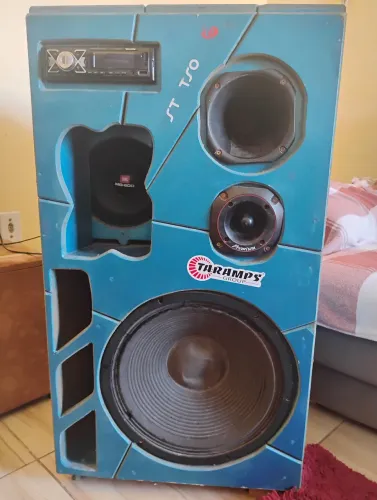 Vendo som, faltando apenas o alto falante , restante funcionando perfeitamente .
