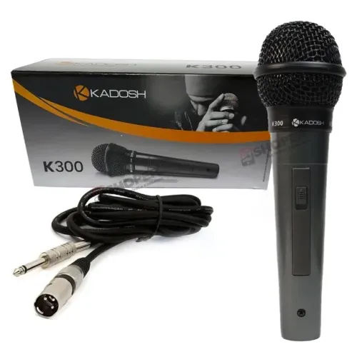 Microfone Profissional Kadosh K300 Uso Igrejas Eventos Festa