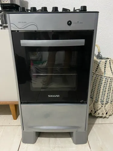 Fogão Suggar Neo Glass 4 Bocas | Acendimento Total | Excelente Estado | R$ 400,00