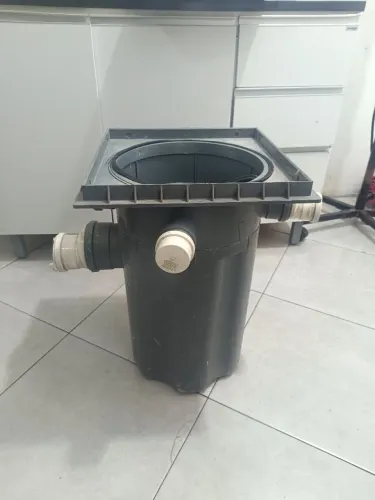 Caixa de gordura com tampa