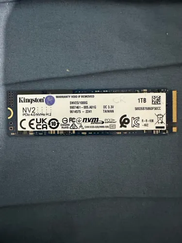 SSD NVME 1tb Kingston 3000mb/s