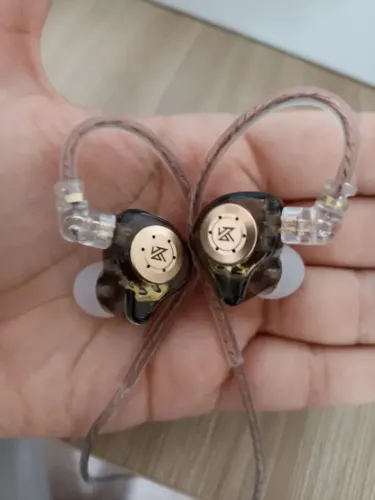 Fone de Ouvido In-ear Gamer KZ EDX Pro X com Microfone