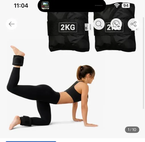 Kit academia em casa