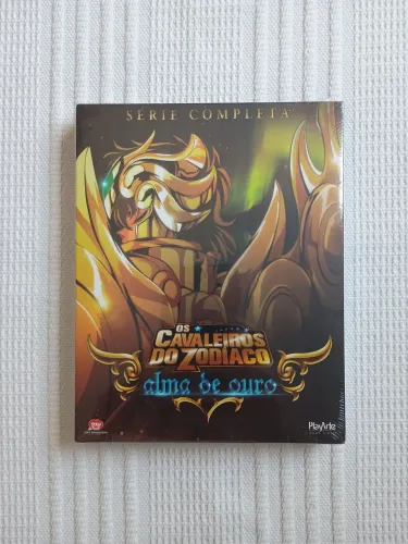 BLU-RAY OS CAVALEIROS DO ZODÍACO [ALMA DE OURO SÉRIE COMPLETA] LACRADO DE FABRICA 
