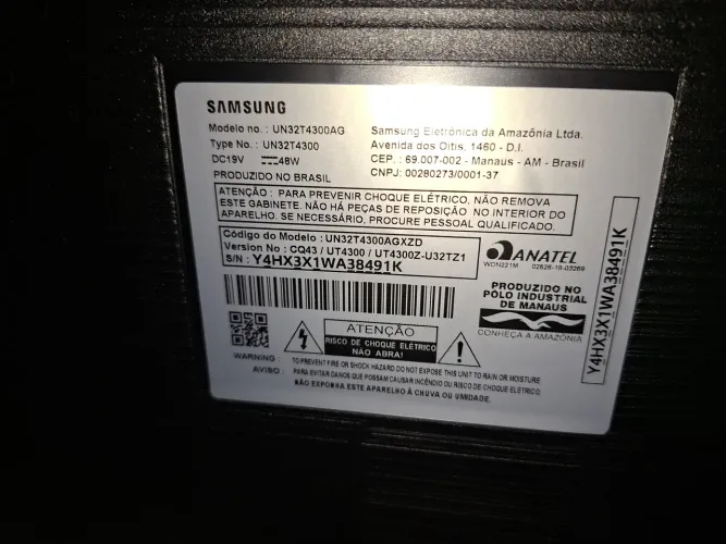 Vendo uma tv Samsung 32 polegadas