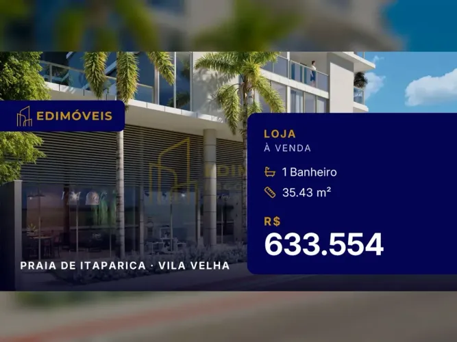 Loja em Praia de Itaparica, localização privilegiada para condomínios