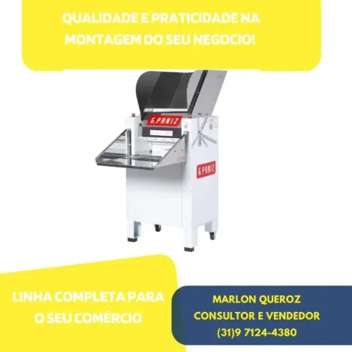 Cilindro de Massas 50CM 14KG G.Paniz Novo