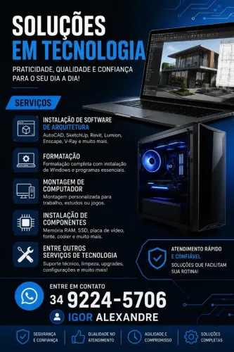 Formatação e outros serviços!