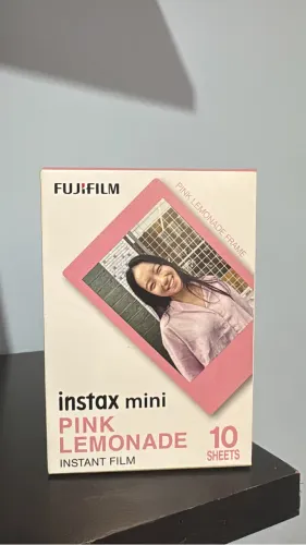 Filme Instax Mini Pink Lemonade 10 fotos 