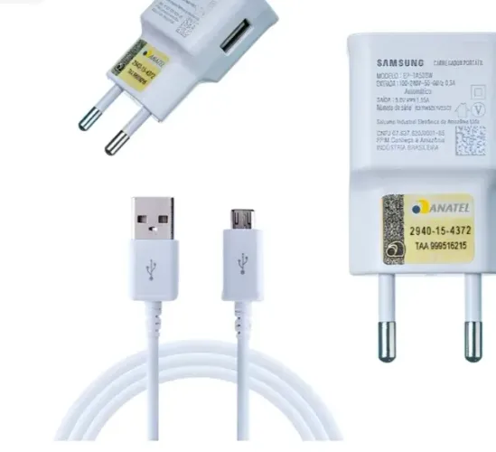 Vendo 2 carregadores  Samsung  original  sem uso tipo C