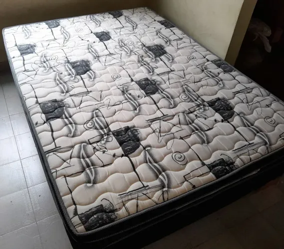 FAÇO ENTREGA Colchão Ortobom Pro com Base