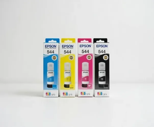 Garrafa de Tinta Epson 544 - Compatível com L3110, L5190, L3210 e Mais