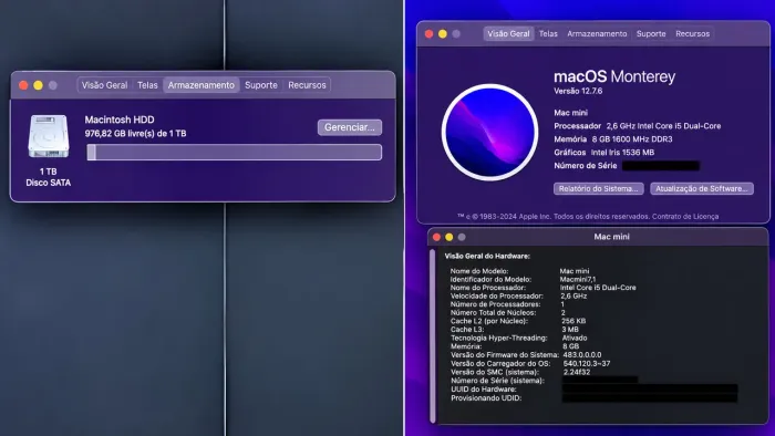 Mac Mini 2014 | 8GB RAM | 1T HD