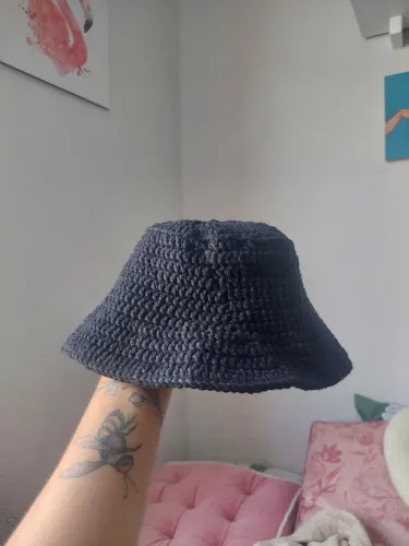Bucket hat de crochê 