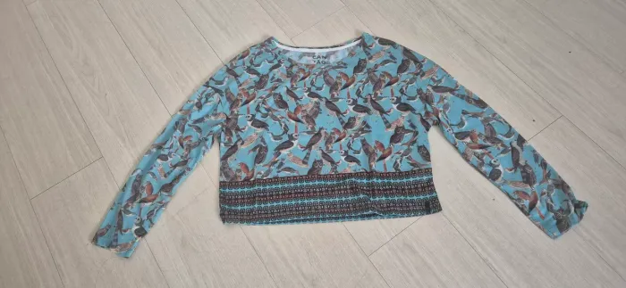 Blusa estampada de malha