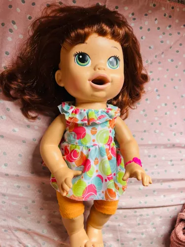 Baby alive comilona ruiva