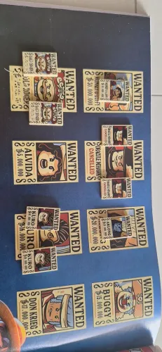 Lego One Piece - Troca ou venda de cartazes de procurado