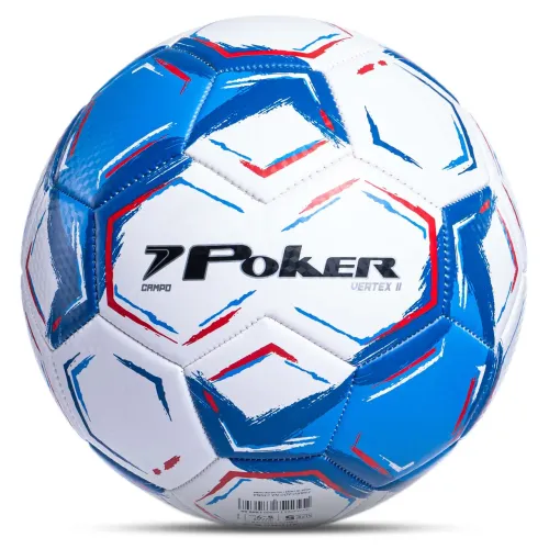 Bola de futebol poker training 32 gomos costurada