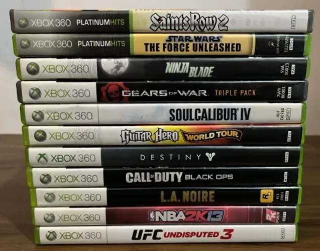 Lote Jogos Xbox 360