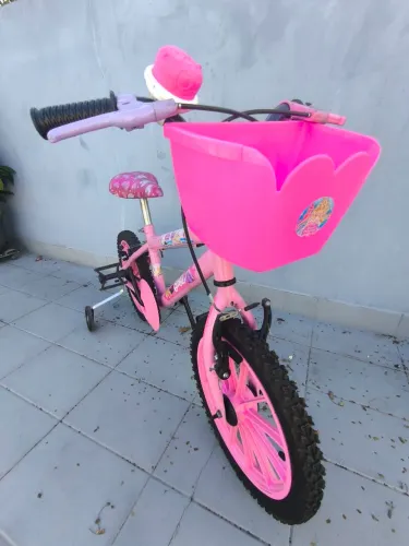 Bicicleta Barbie aro 16 