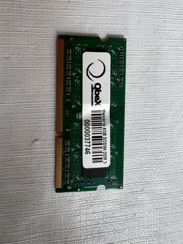 Qbex memória Ram DDR3 4GB (Usada)