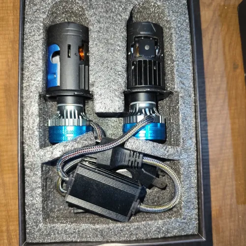 Par de lâmpada de led H4 6500k
